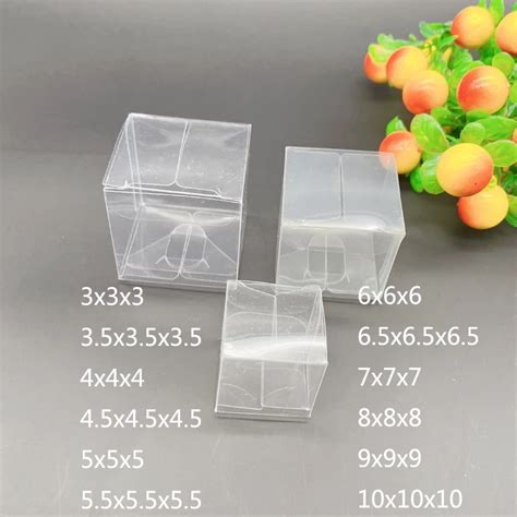 pvc boxes for gifts 100pcs